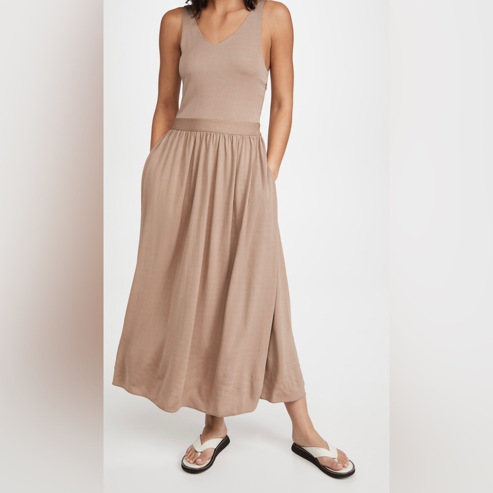 Rag & Bone Dancer Tank Dress, warm taupe, size S, never worn.